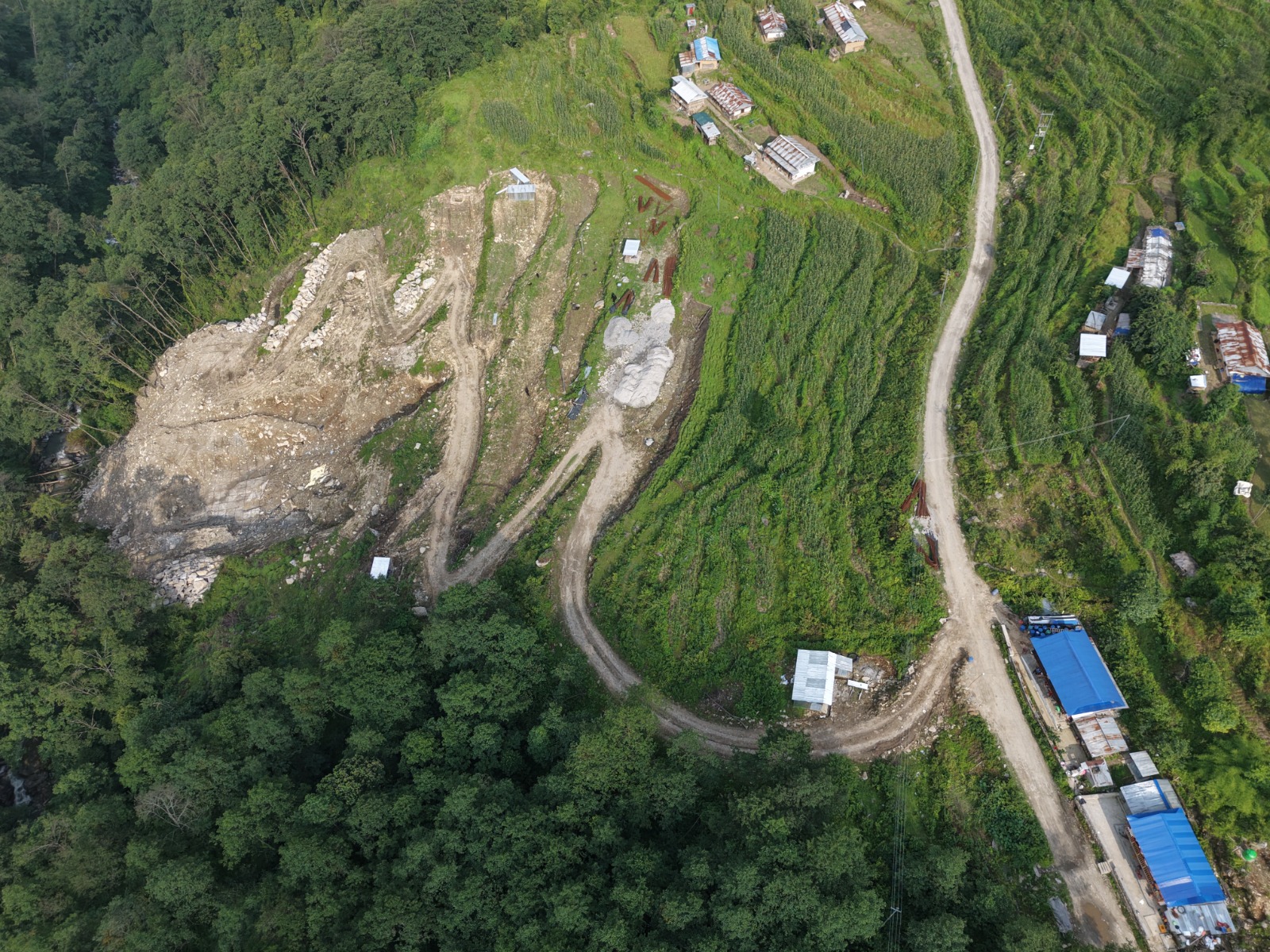 Pegu Powerhouse access road
